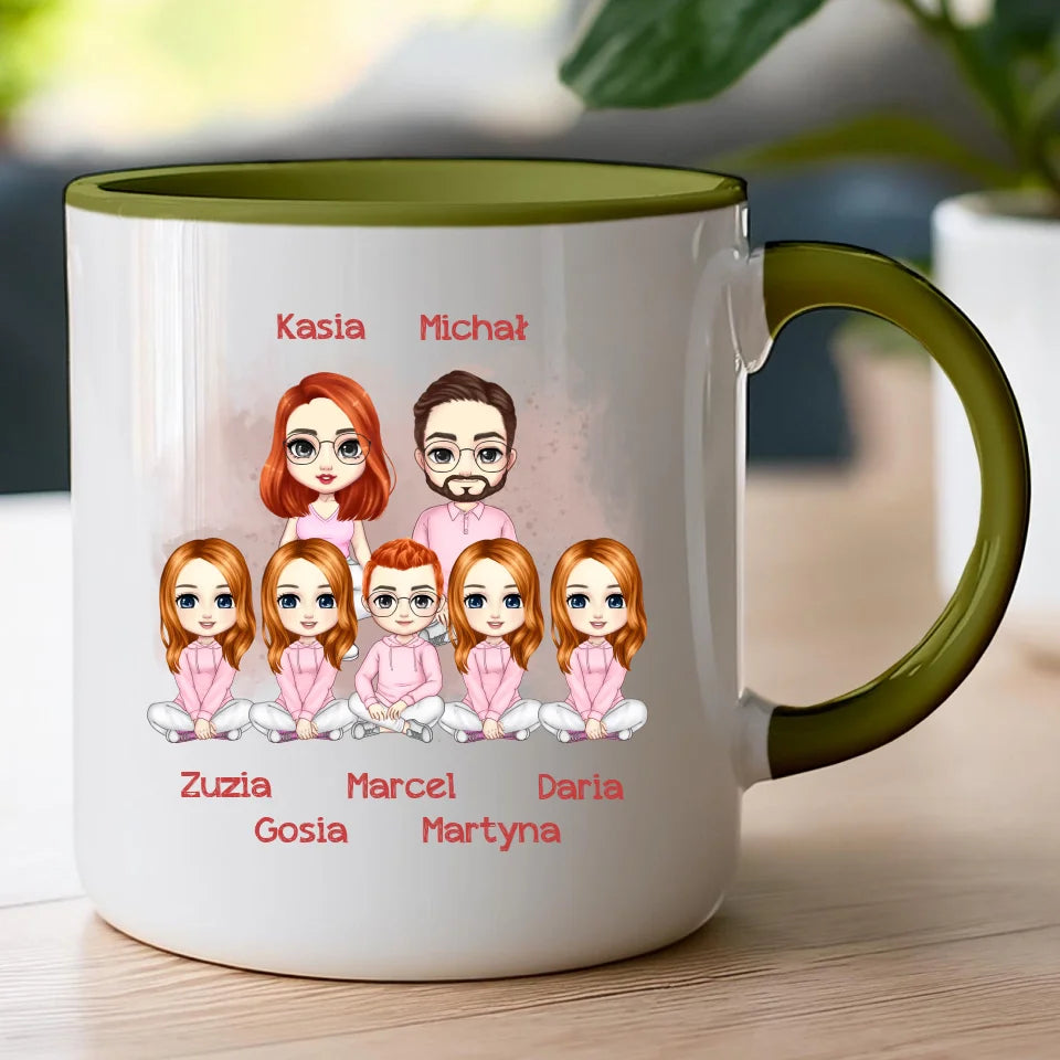 Kubek personalizowany dla rodziny #817