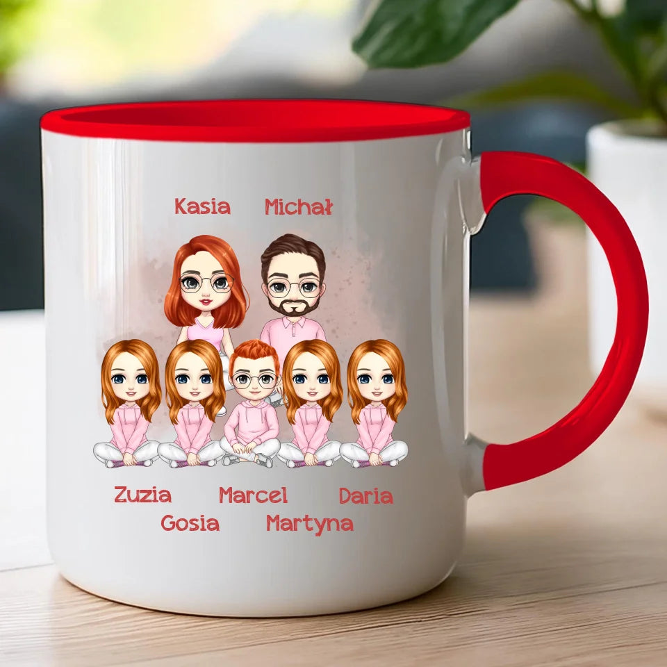 Kubek personalizowany dla rodziny #817