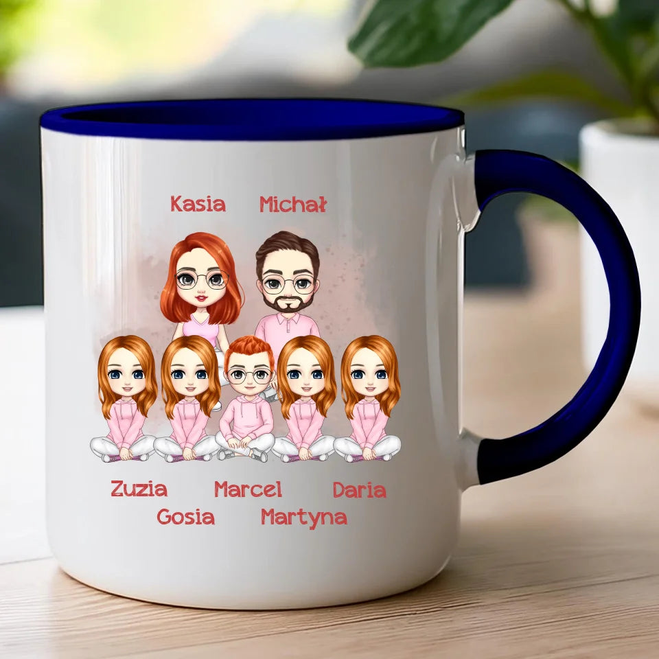 Kubek personalizowany dla rodziny #817