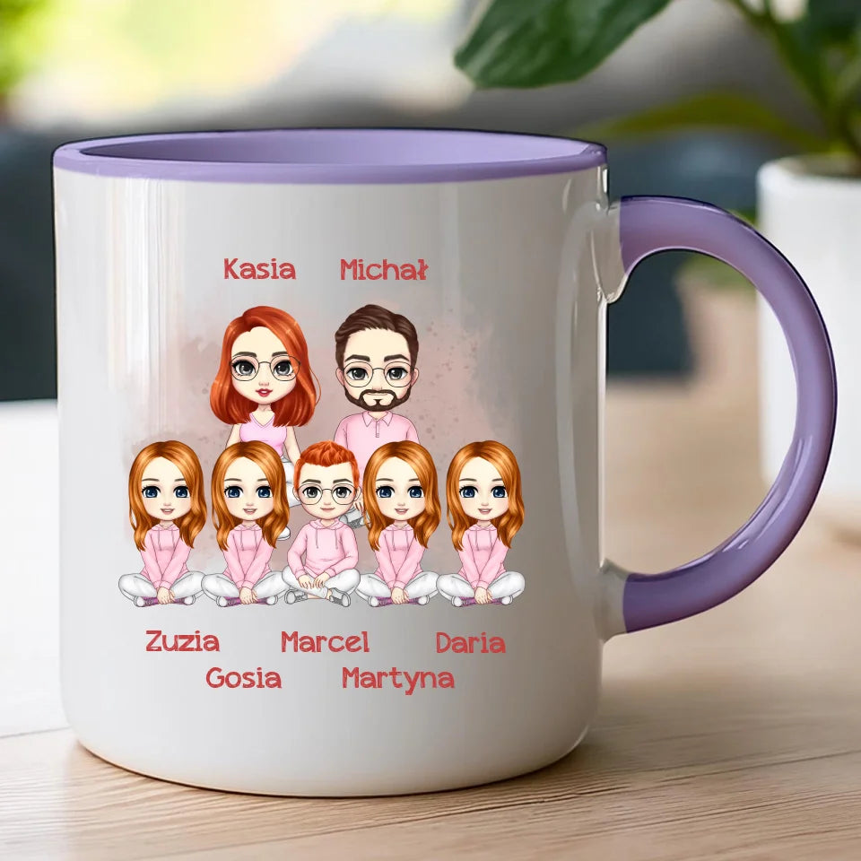 Kubek personalizowany dla rodziny #817