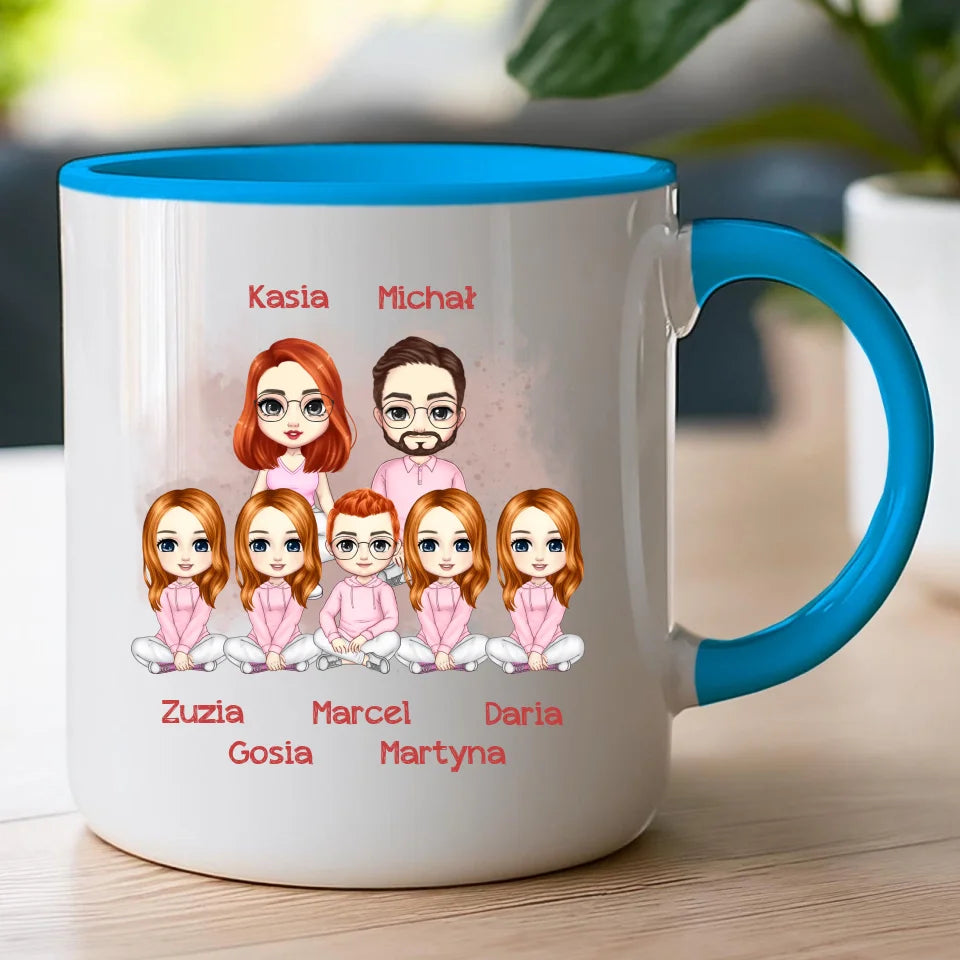 Kubek personalizowany dla rodziny #817