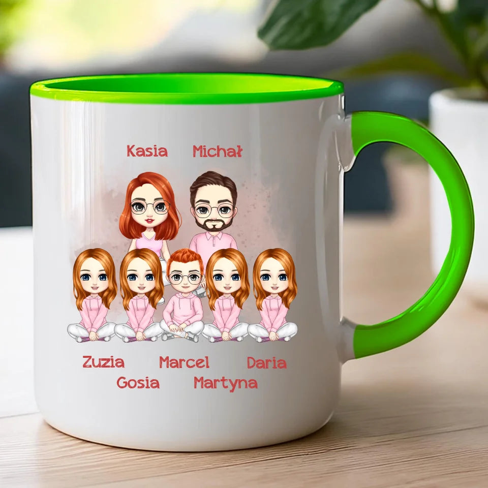 Kubek personalizowany dla rodziny #817