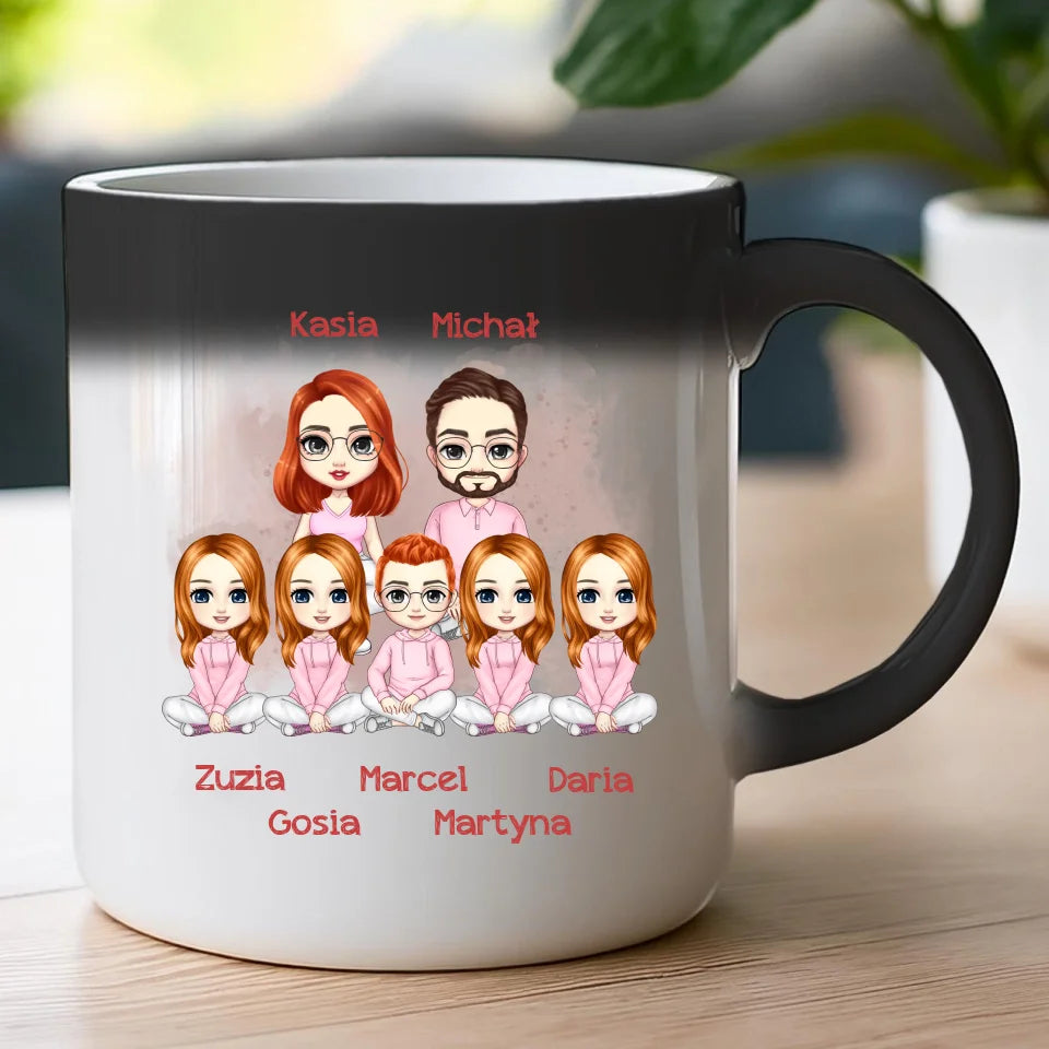 Kubek personalizowany dla rodziny #817