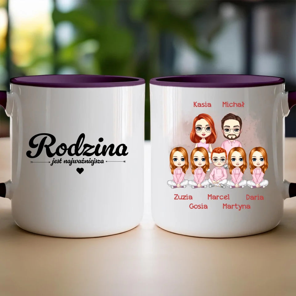 Kubek personalizowany dla rodziny #817