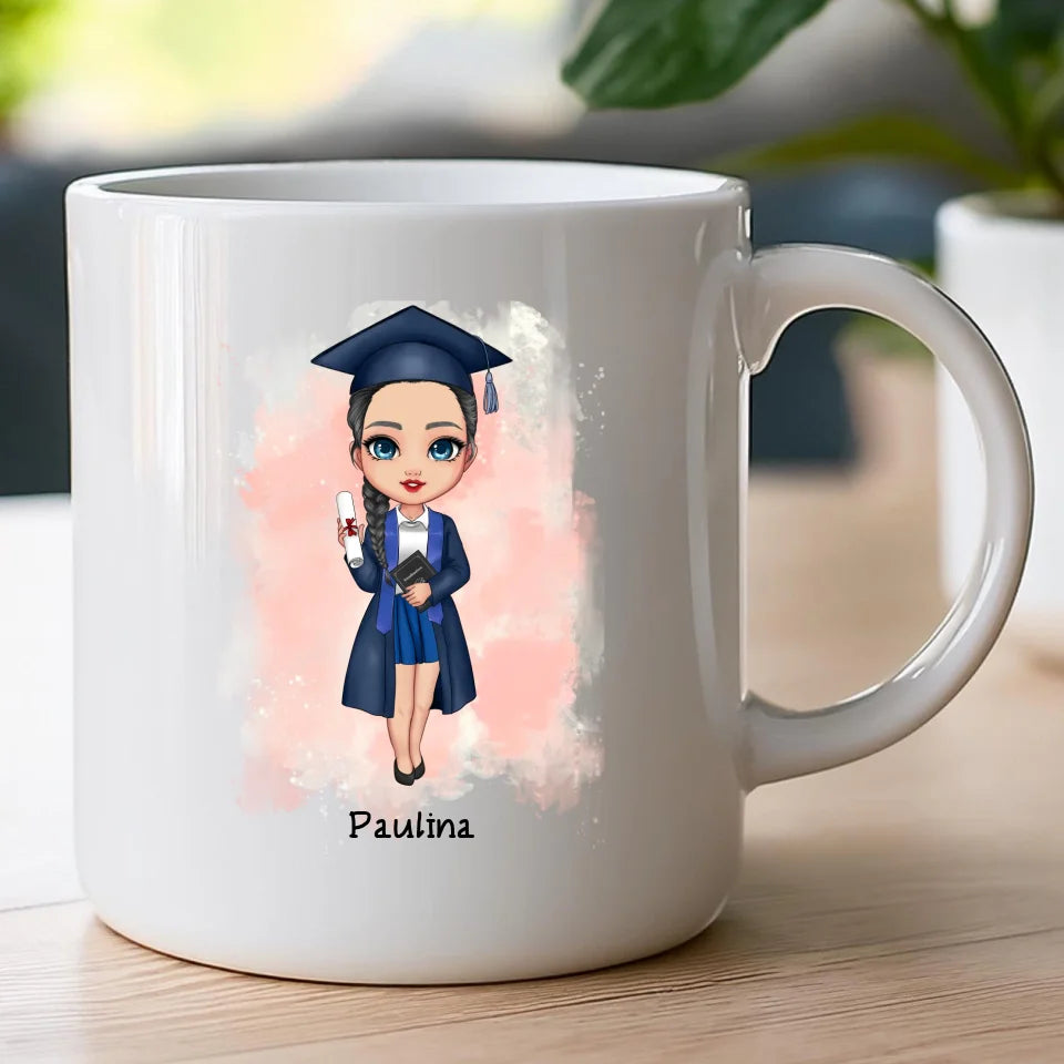 Kubek personalizowany dla dziewczyny - absolwentka #70