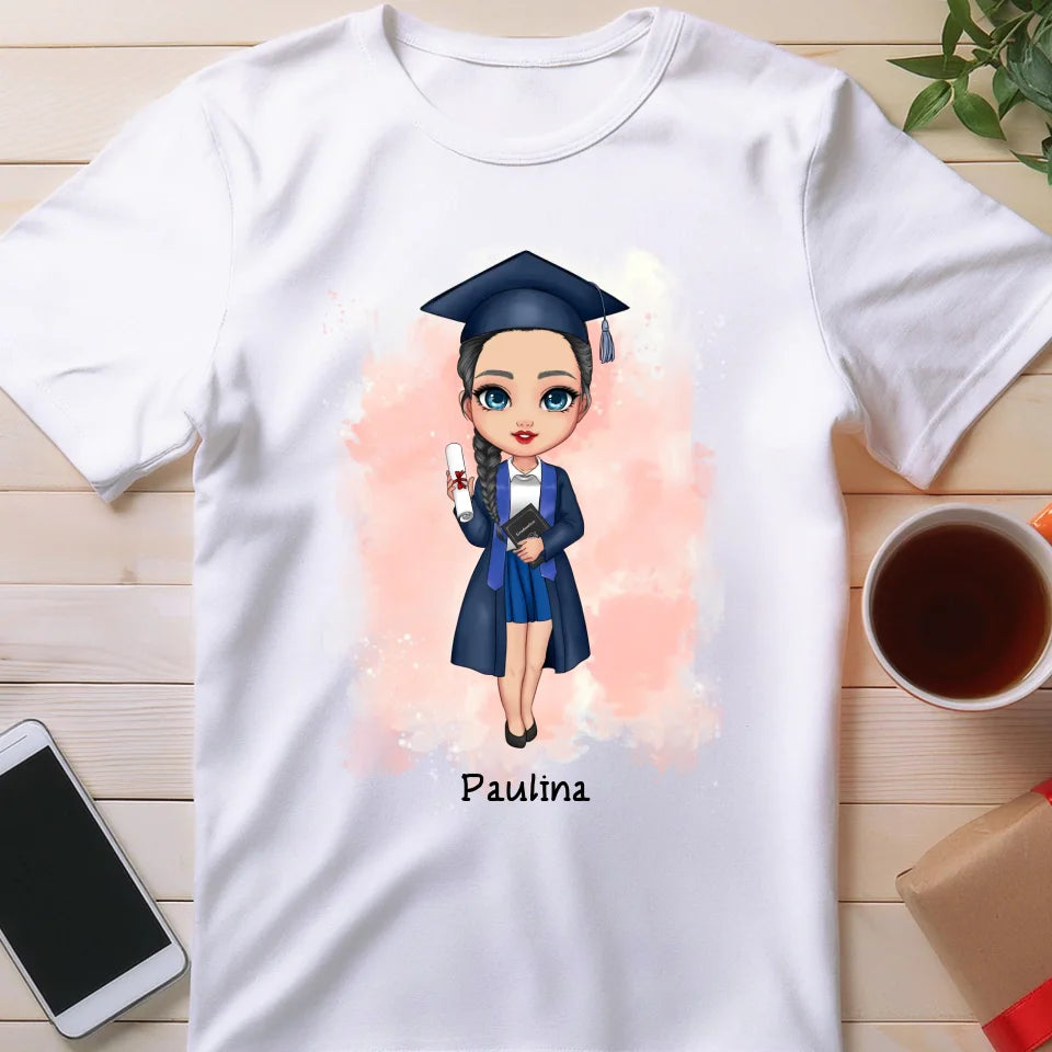 Koszulka personalizowana dla dziewczyny - absolwentka #70