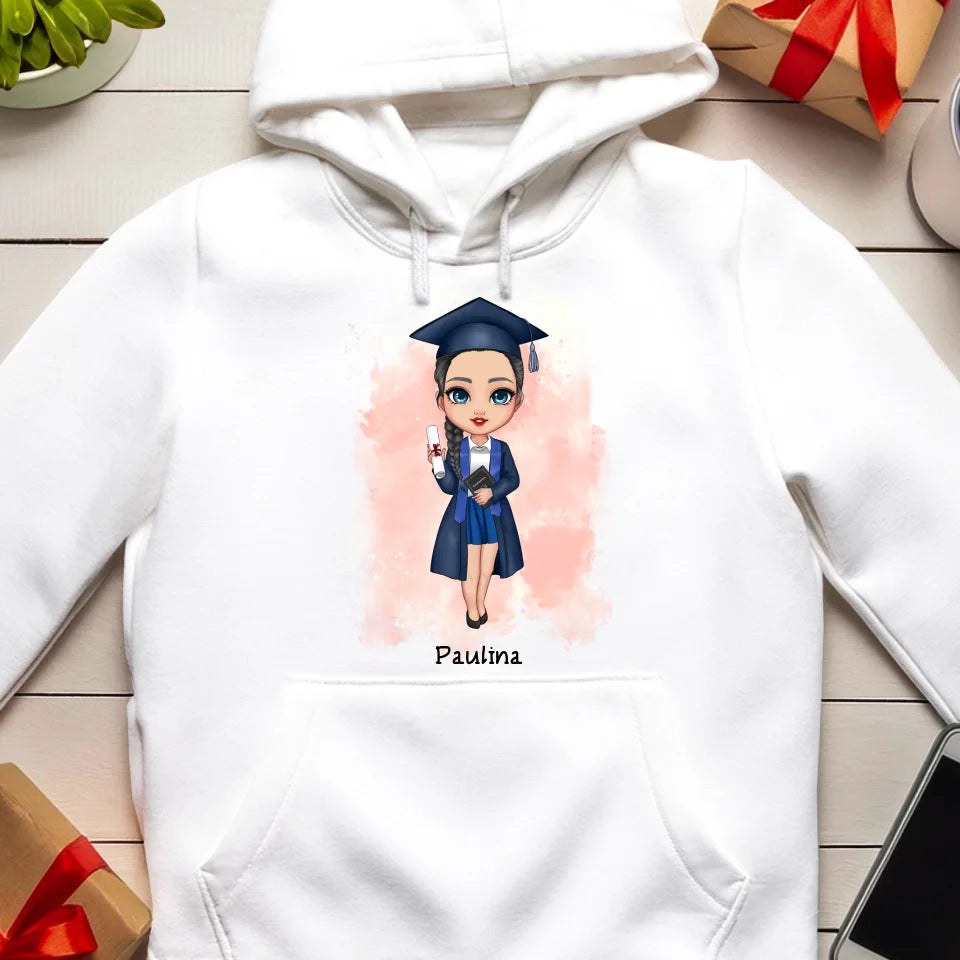 Bluza personalizowana dla dziewczyny - absolwentka #70