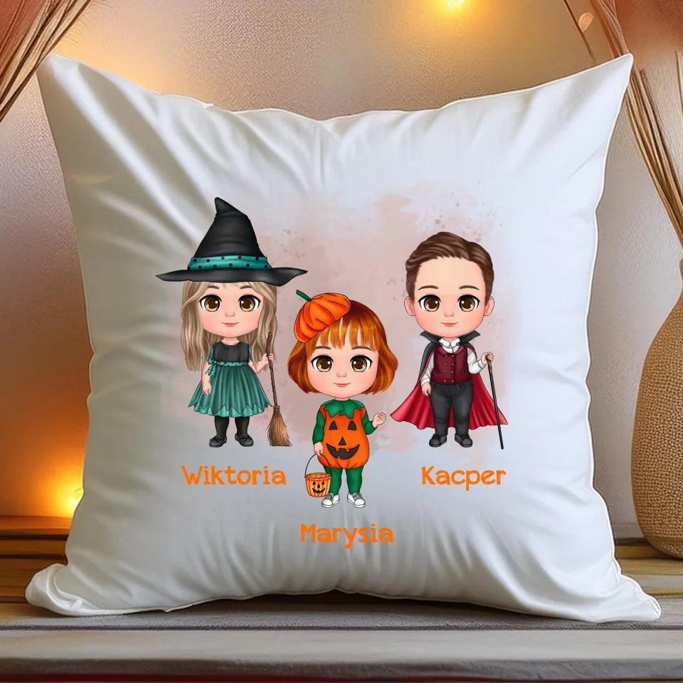 Poduszka personalizowana Halloween dla dzieci #2012
