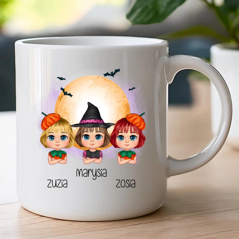 Kubek personalizowany Halloween dla dzieci #2011