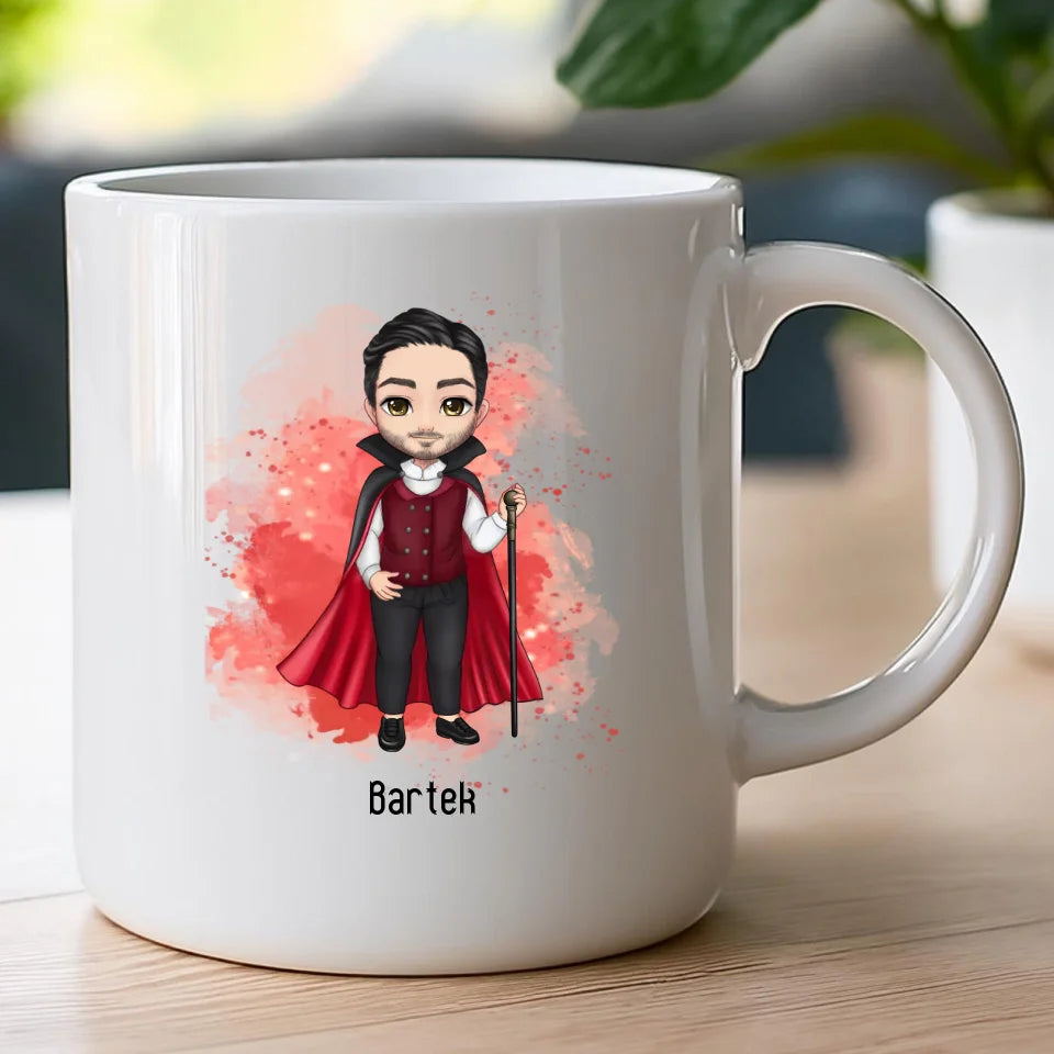 Kubek personalizowany Halloween dla mężczyzny #651