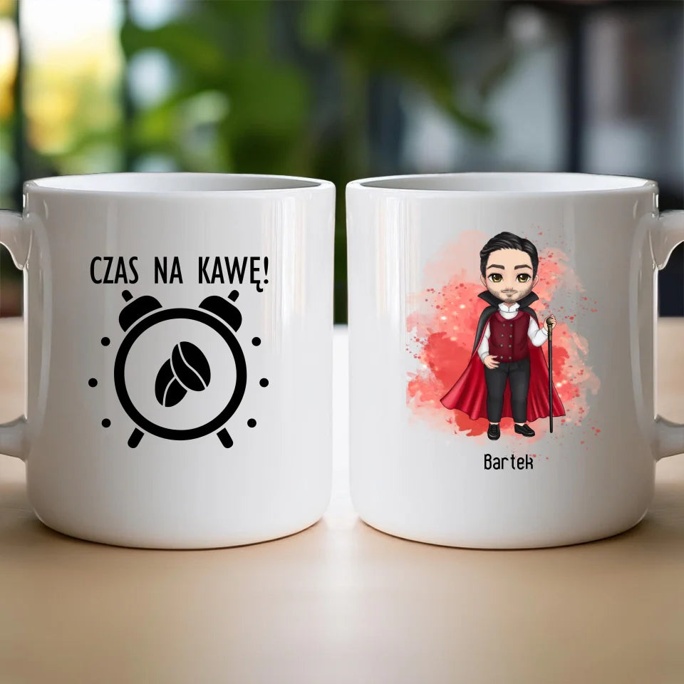 Kubek personalizowany Halloween dla mężczyzny #651