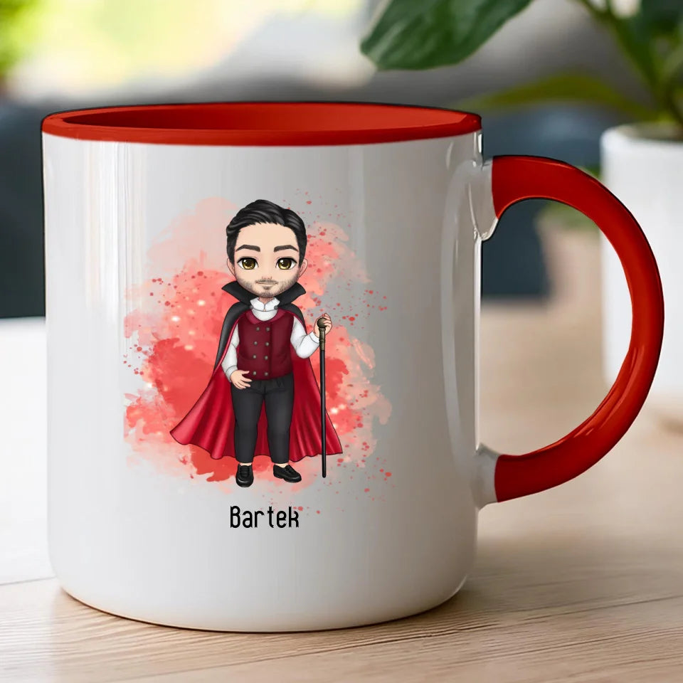 Kubek personalizowany Halloween dla mężczyzny #651