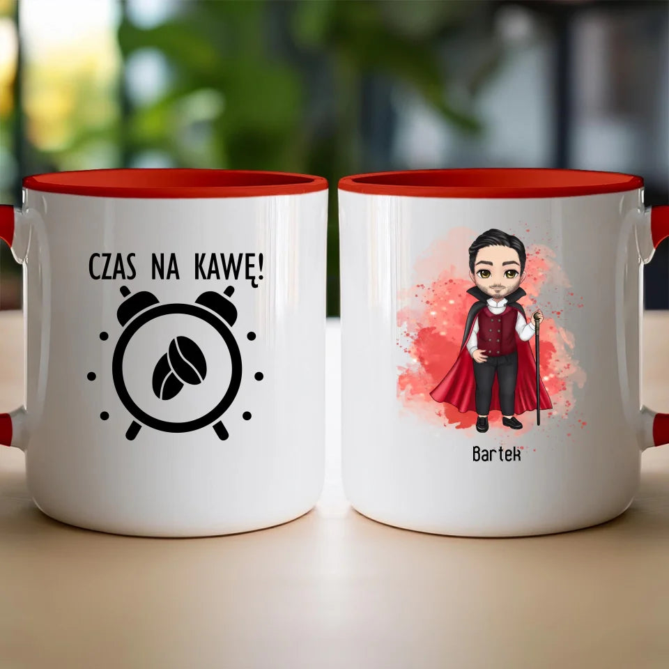 Kubek personalizowany Halloween dla mężczyzny #651