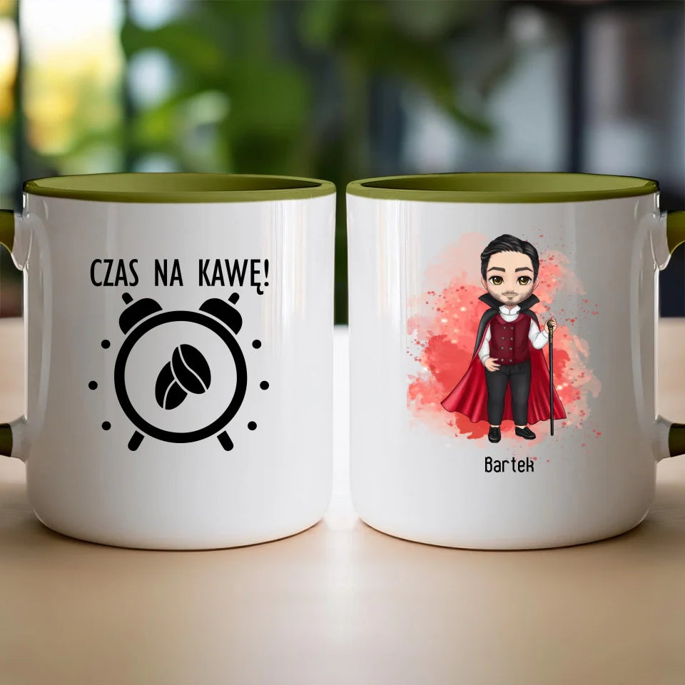 Kubek personalizowany Halloween dla mężczyzny #651