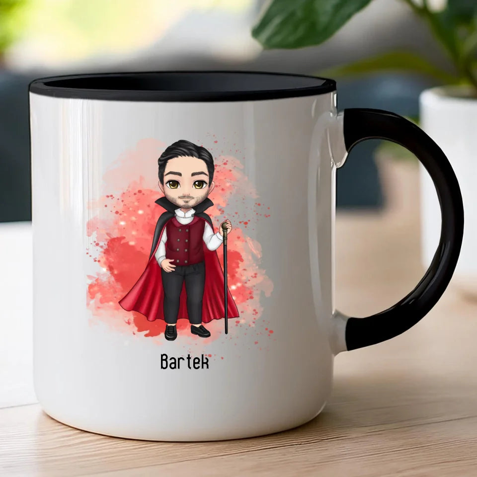 Kubek personalizowany Halloween dla mężczyzny #651