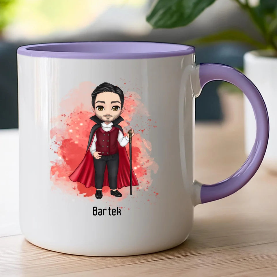 Kubek personalizowany Halloween dla mężczyzny #651