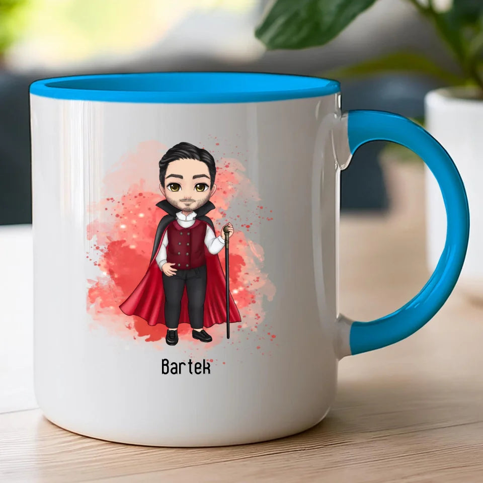 Kubek personalizowany Halloween dla mężczyzny #651