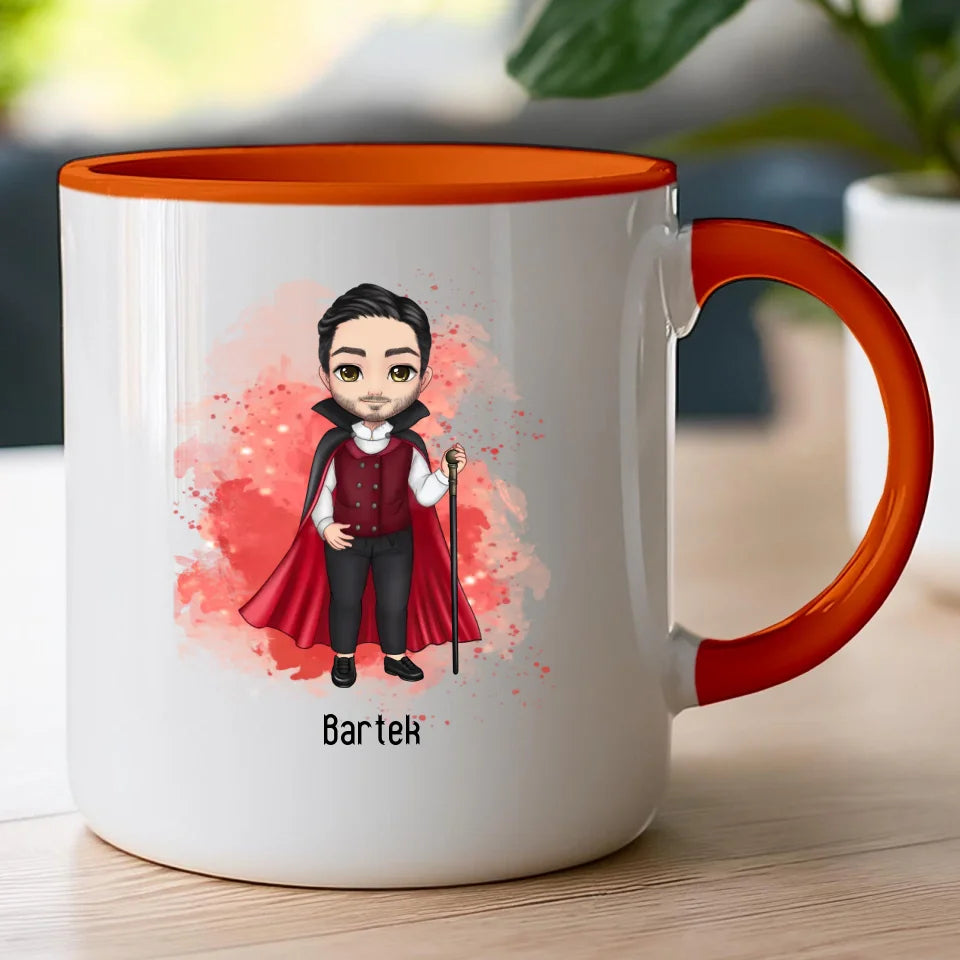 Kubek personalizowany Halloween dla mężczyzny #651