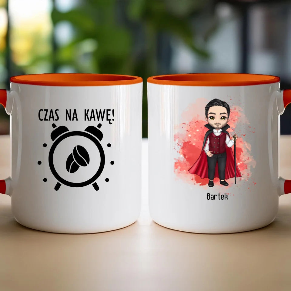 Kubek personalizowany Halloween dla mężczyzny #651
