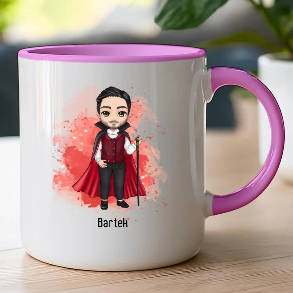 Kubek personalizowany Halloween dla mężczyzny #651