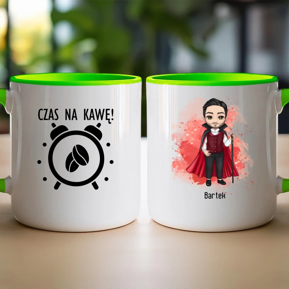 Kubek personalizowany Halloween dla mężczyzny #651
