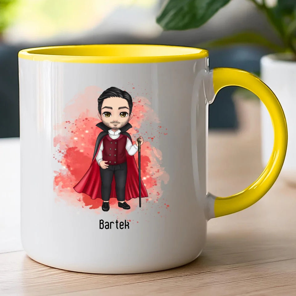 Kubek personalizowany Halloween dla mężczyzny #651