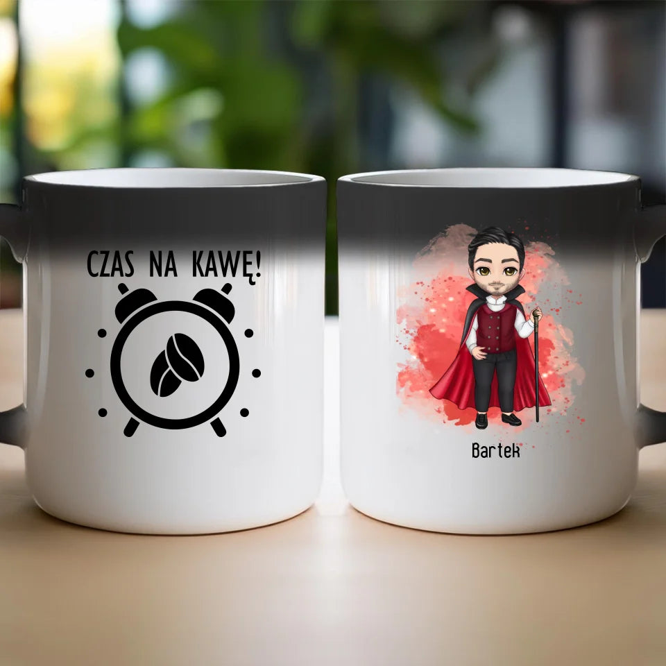 Kubek personalizowany Halloween dla mężczyzny #651