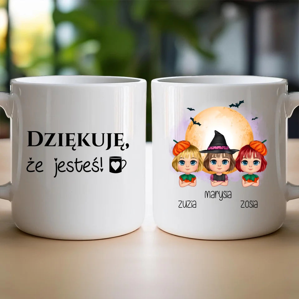 Kubek personalizowany Halloween dla dzieci #2011