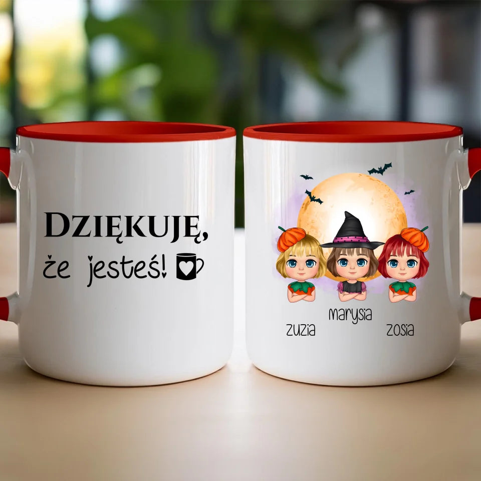 Kubek personalizowany Halloween dla dzieci #2011
