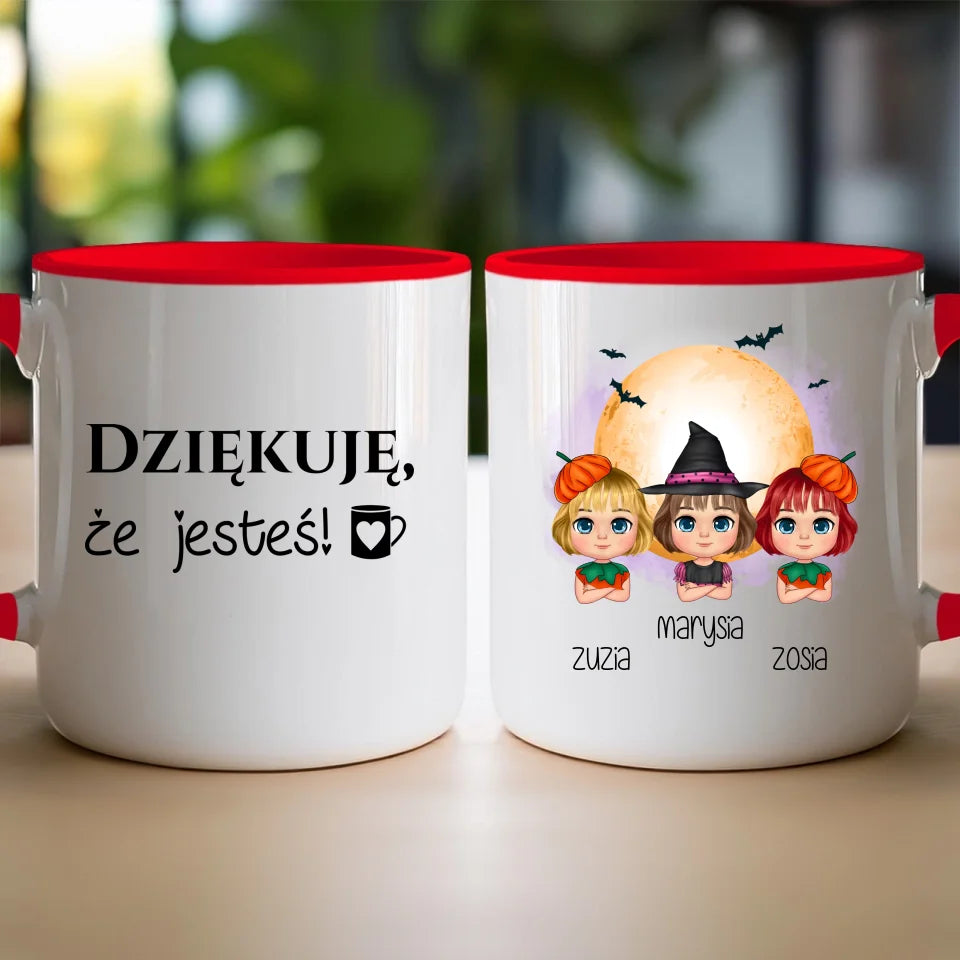 Kubek personalizowany Halloween dla dzieci #2011