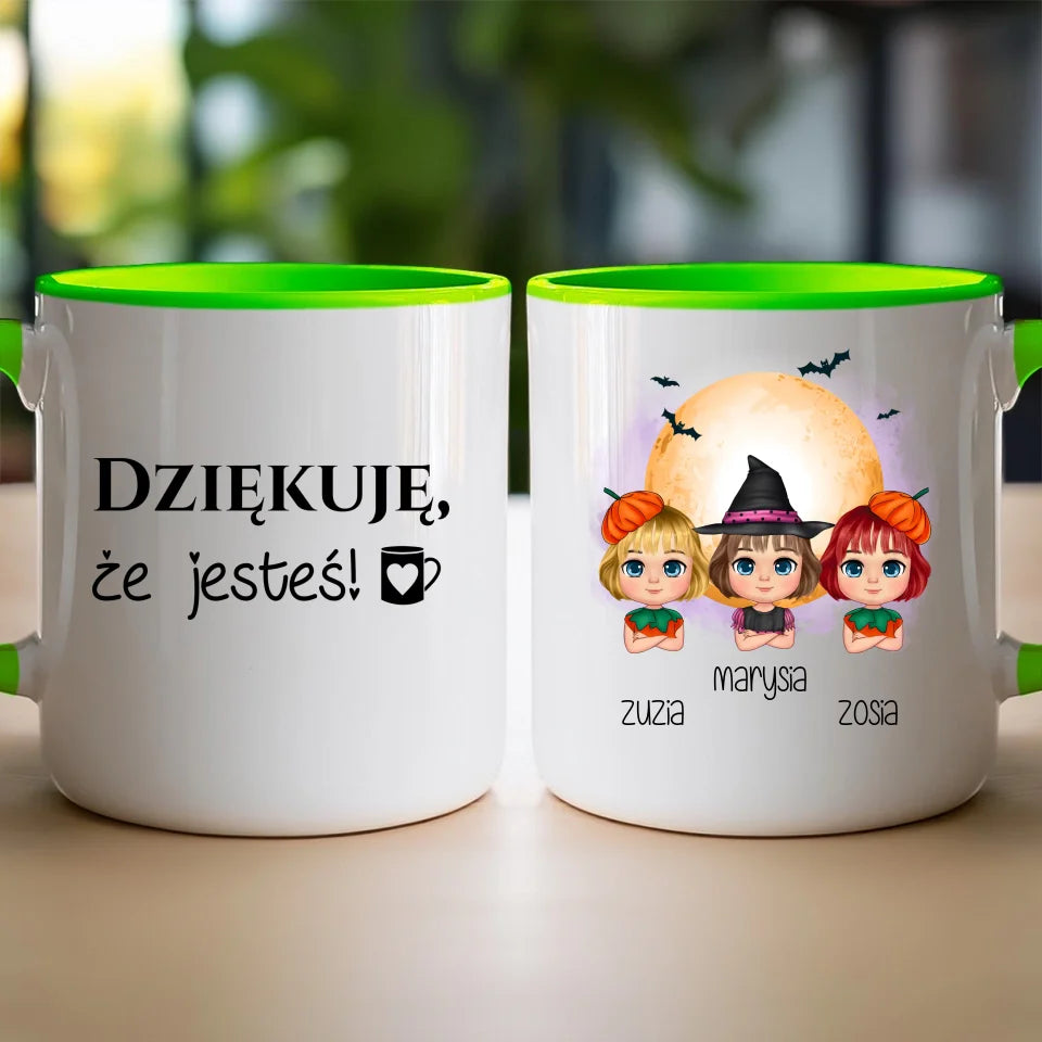 Kubek personalizowany Halloween dla dzieci #2011