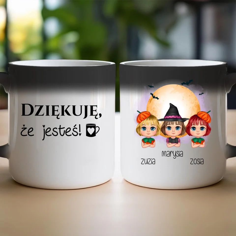 Kubek personalizowany Halloween dla dzieci #2011