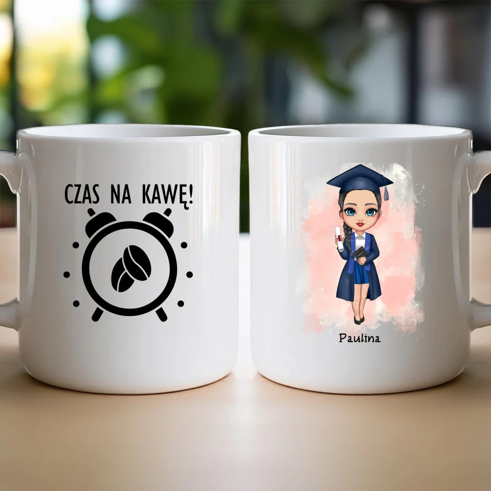 Kubek personalizowany dla dziewczyny - absolwentka #70
