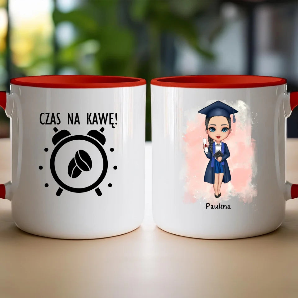 Kubek personalizowany dla dziewczyny - absolwentka #70