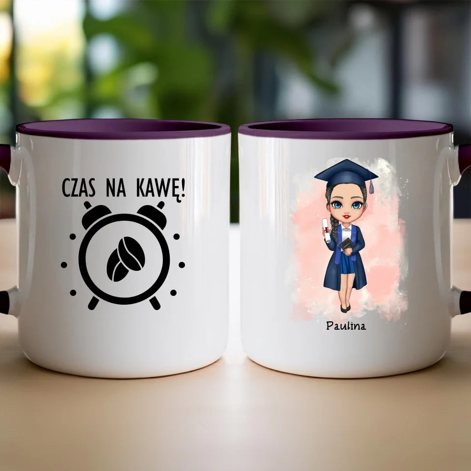 Kubek personalizowany dla dziewczyny - absolwentka #70