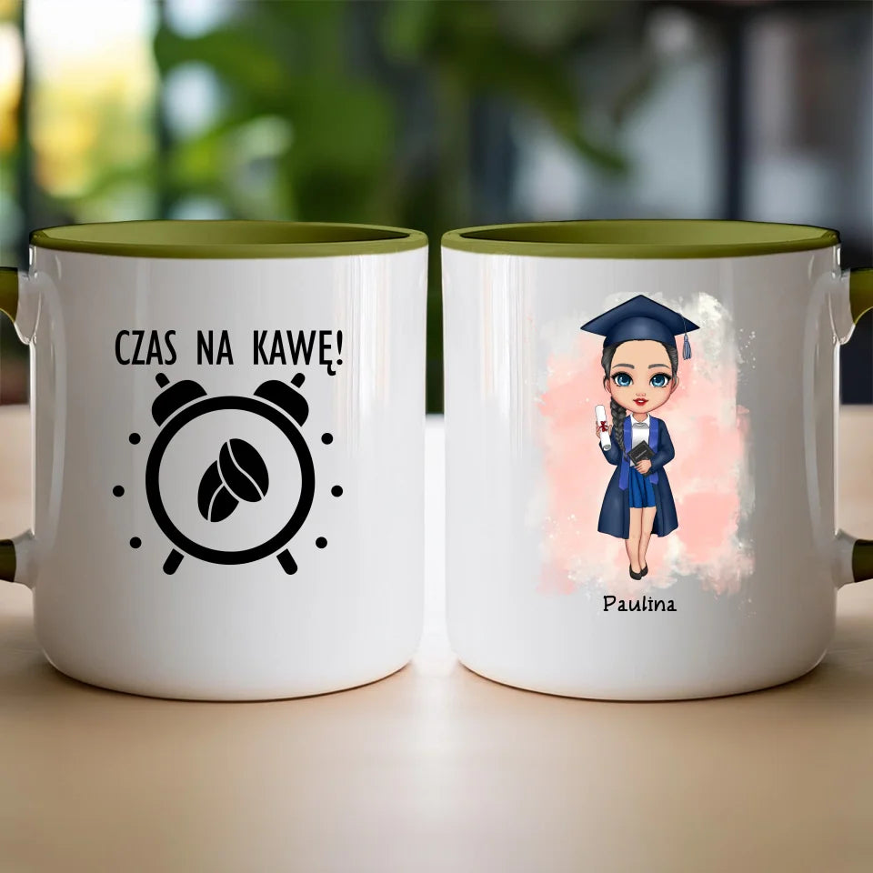 Kubek personalizowany dla dziewczyny - absolwentka #70