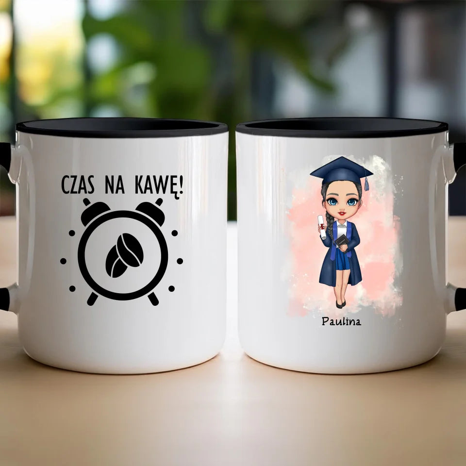 Kubek personalizowany dla dziewczyny - absolwentka #70