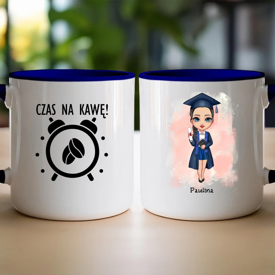 Kubek personalizowany dla dziewczyny - absolwentka #70