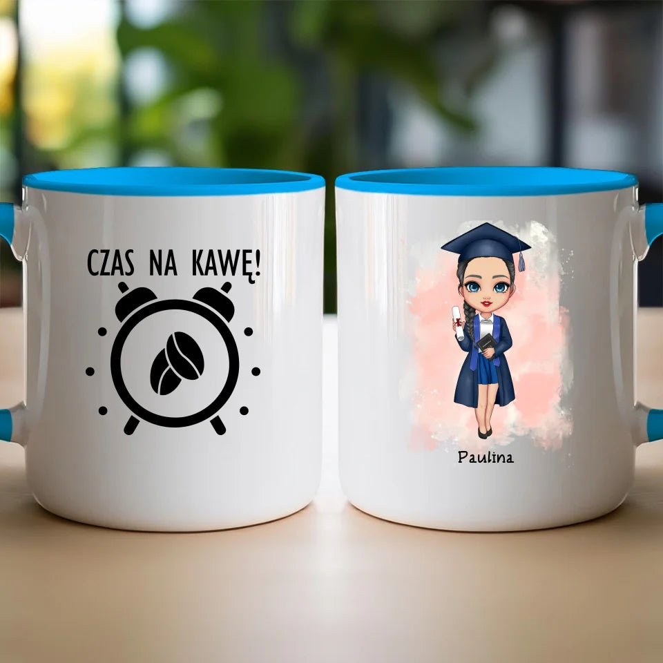 Kubek personalizowany dla dziewczyny - absolwentka #70