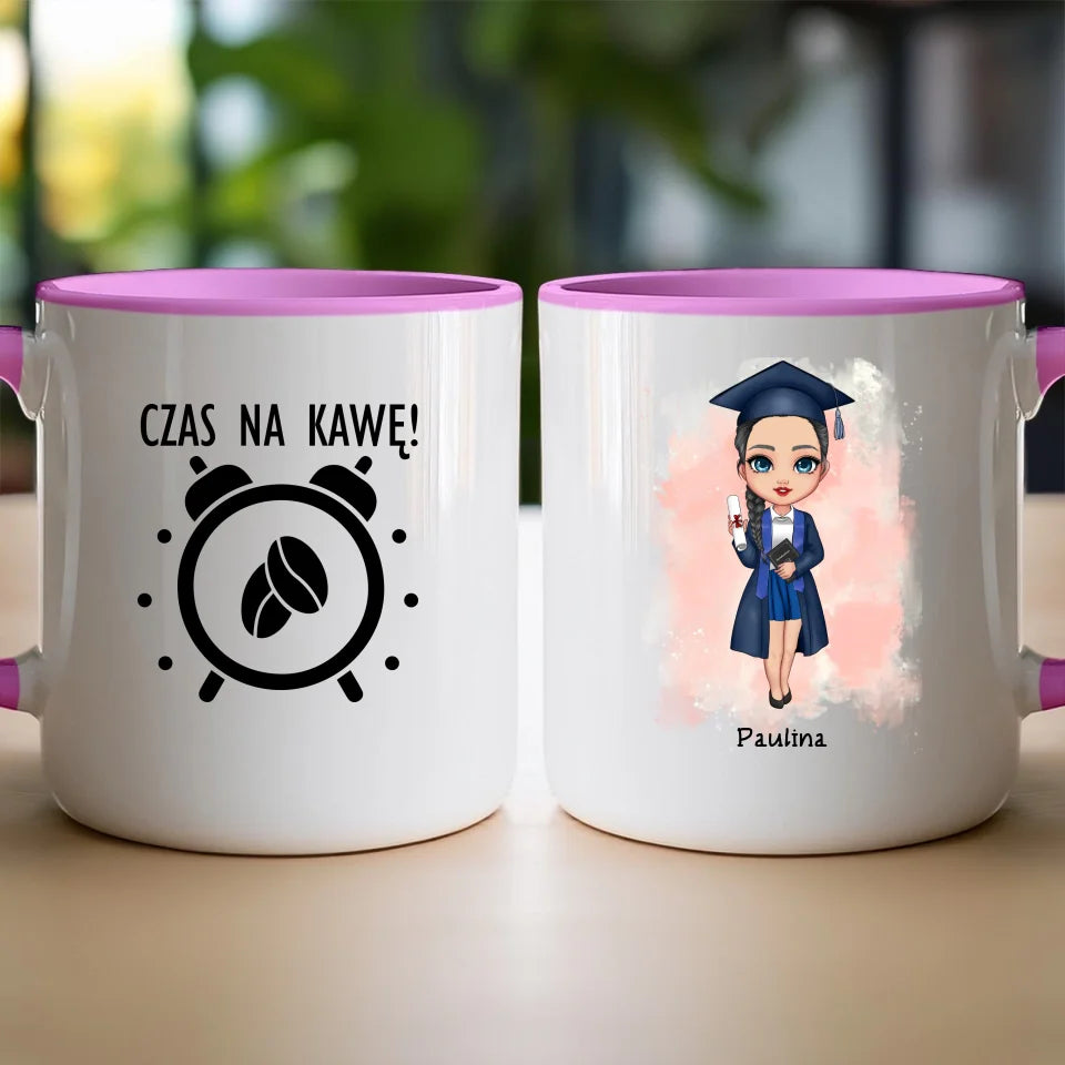 Kubek personalizowany dla dziewczyny - absolwentka #70