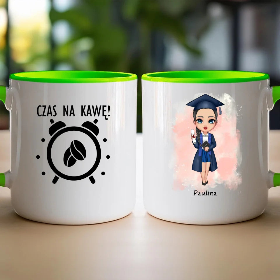 Kubek personalizowany dla dziewczyny - absolwentka #70