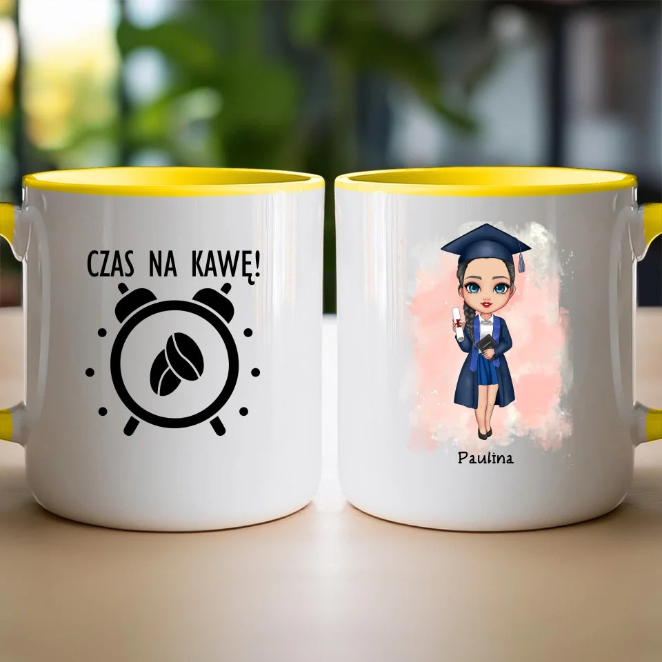 Kubek personalizowany dla dziewczyny - absolwentka #70