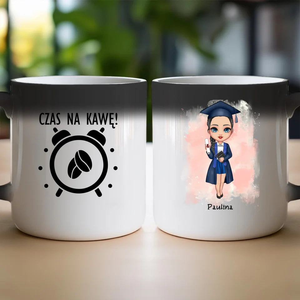 Kubek personalizowany dla dziewczyny - absolwentka #70