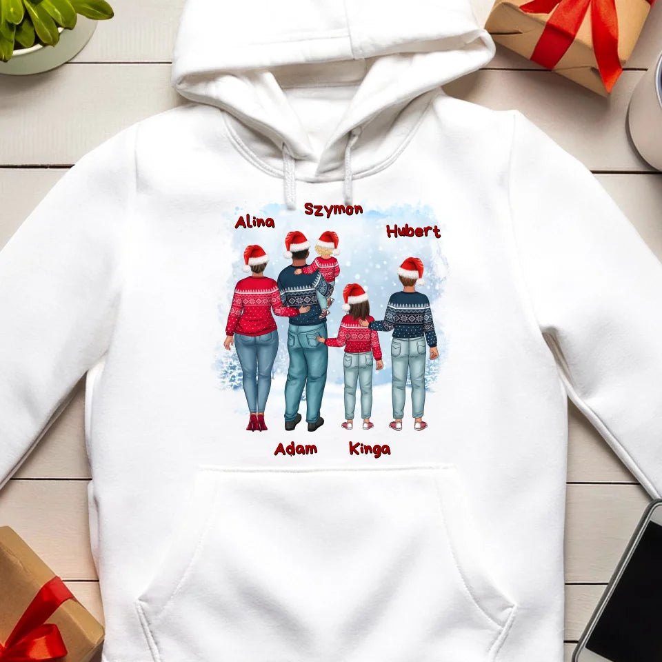 Bluza personalizowana świąteczna dla rodziny #813