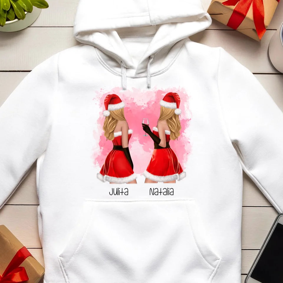 Bluza personalizowana świąteczna dla przyjaciółek #128