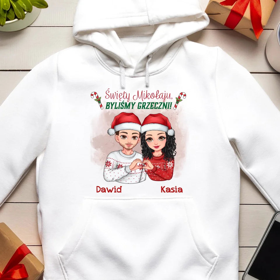 Bluza personalizowana świąteczna dla pary #54