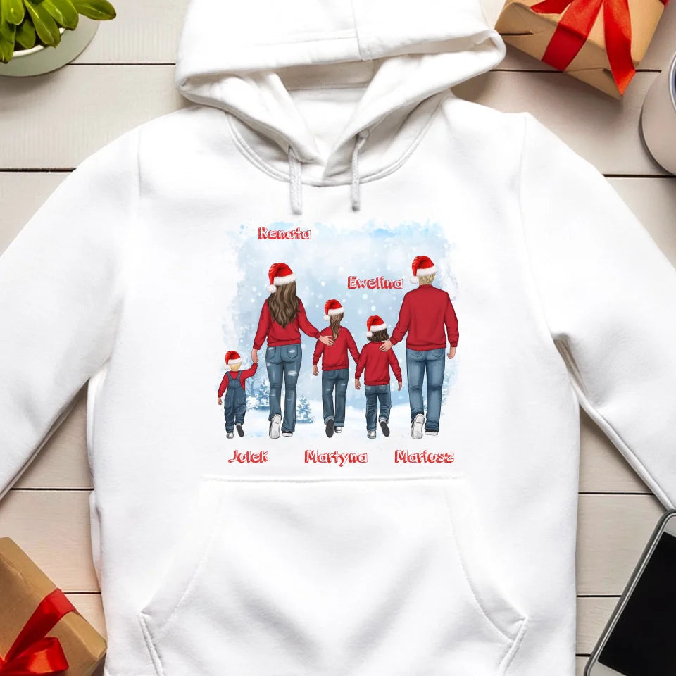 Bluza personalizowana świąteczna dla rodziny #814