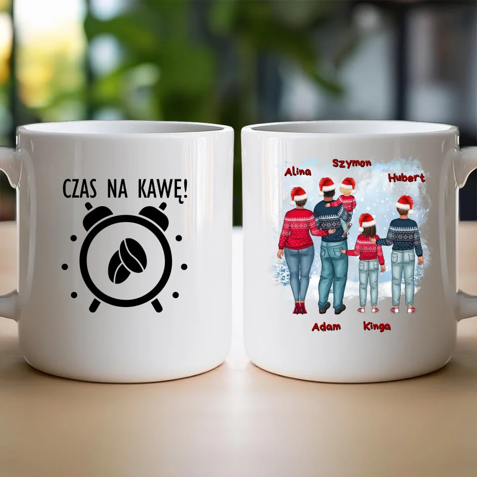 Kubek personalizowany świąteczny dla par #57