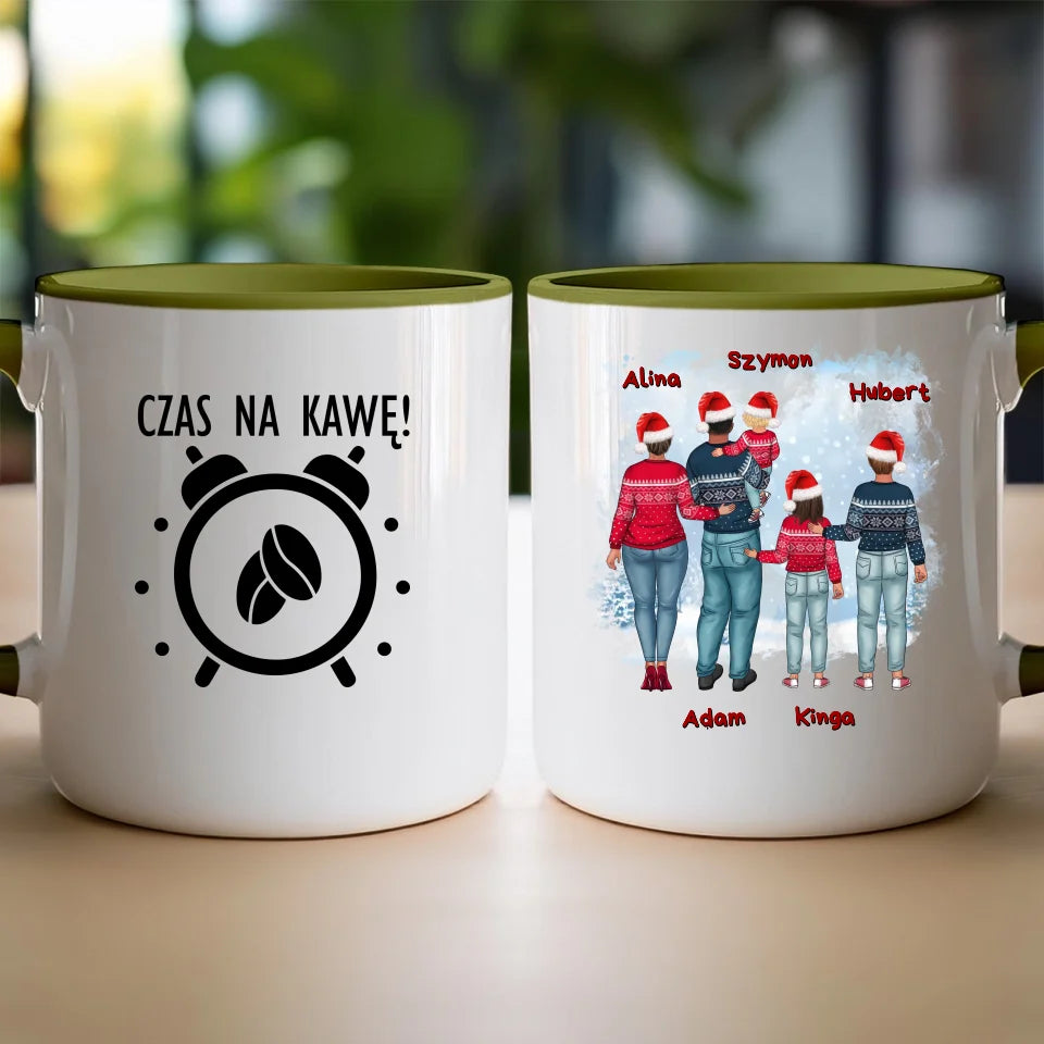 Kubek personalizowany świąteczny dla par #57