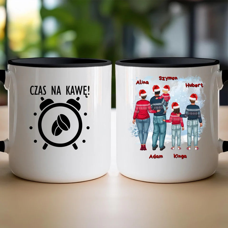 Kubek personalizowany świąteczny dla par #57